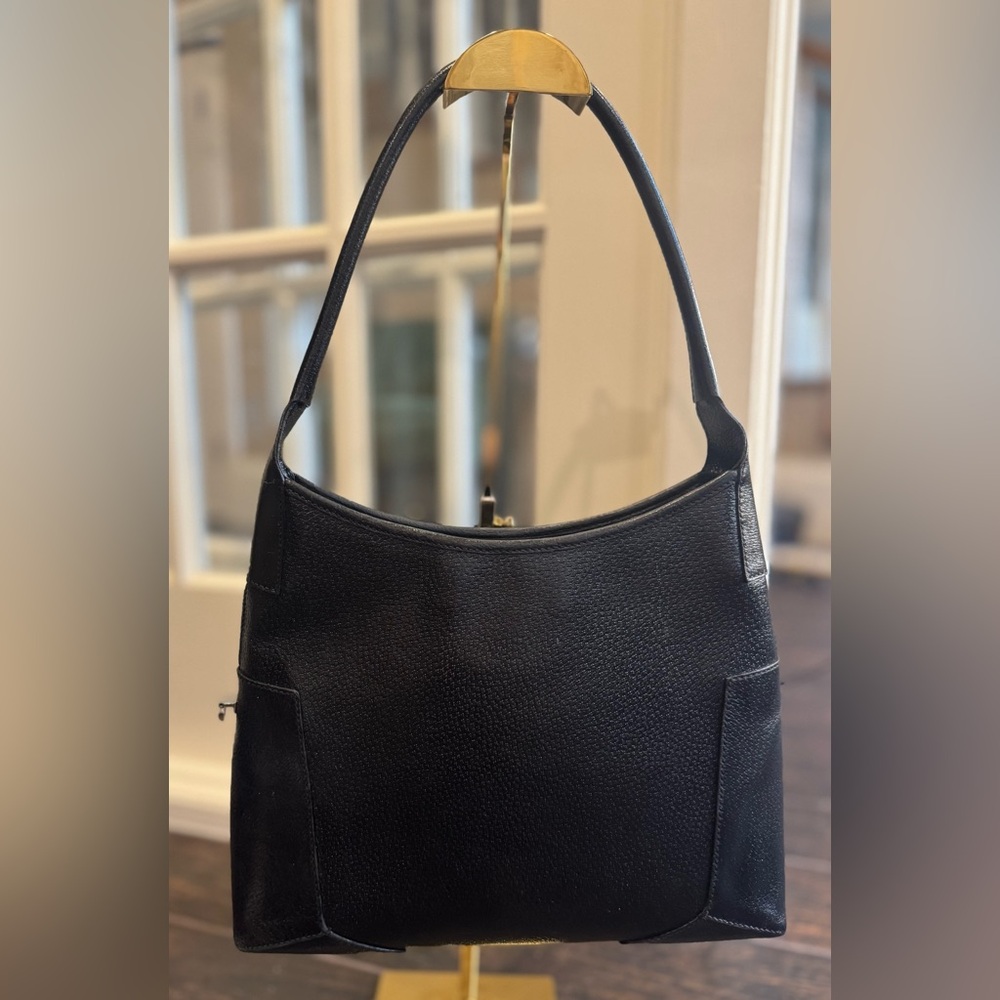 Vintage Salvatore Ferragamo Leather Shoulder Bag